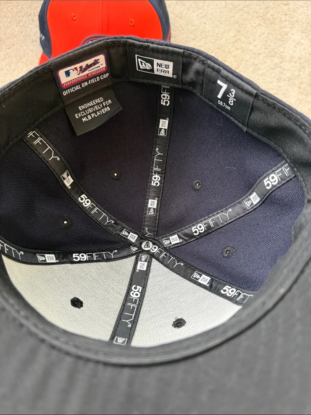 Houston Astros Navy & Orange Snapback Hats